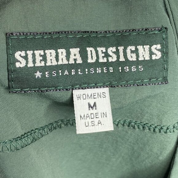SIERRA DESIGNS Medium Green Utility Vest Unisex Outdoor - Picture 6 of 6